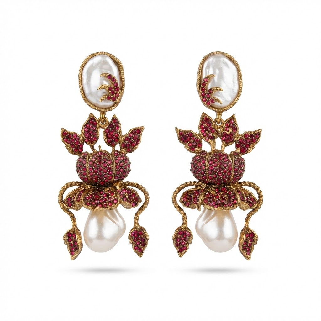 The Imperial Gilded Lotus Drops