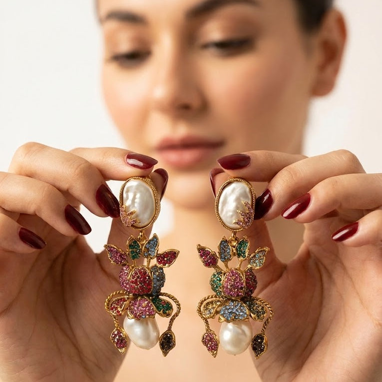 The Imperial Gilded Lotus Drops