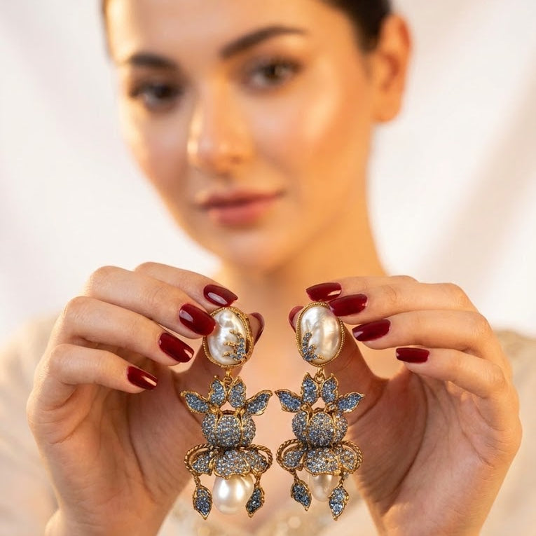 The Imperial Gilded Lotus Drops