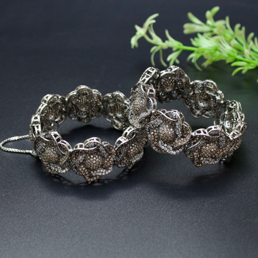 Shinning Elegant Bangles Silver