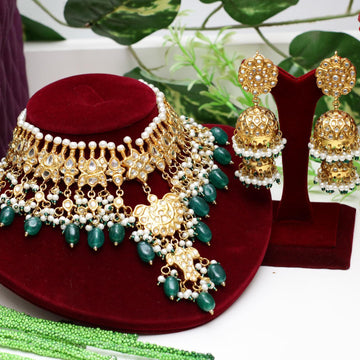 Thapa Kundan Necklace Set 002