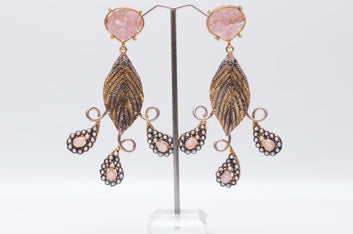 Leaf Crushed Earring