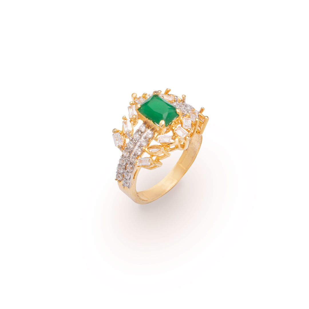 Emerald Cut RP Ring