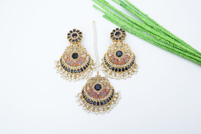 Exquisite Earrings with Teeka