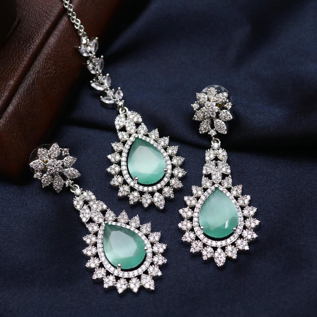 AD Earring with Teeka
