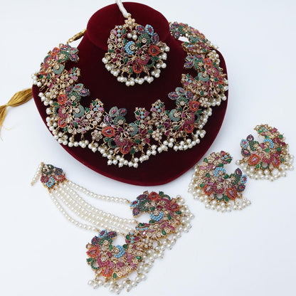 Naurattan Necklace Set