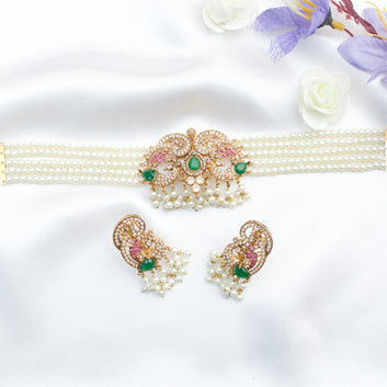 New Naurattan  Choker Set