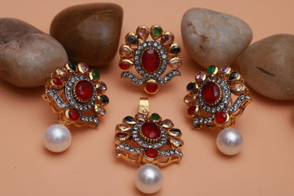 Mother of Pearl Locket Sets