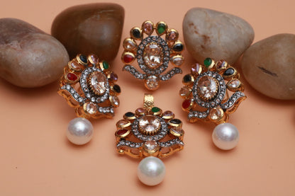 Mother of Pearl Locket Sets