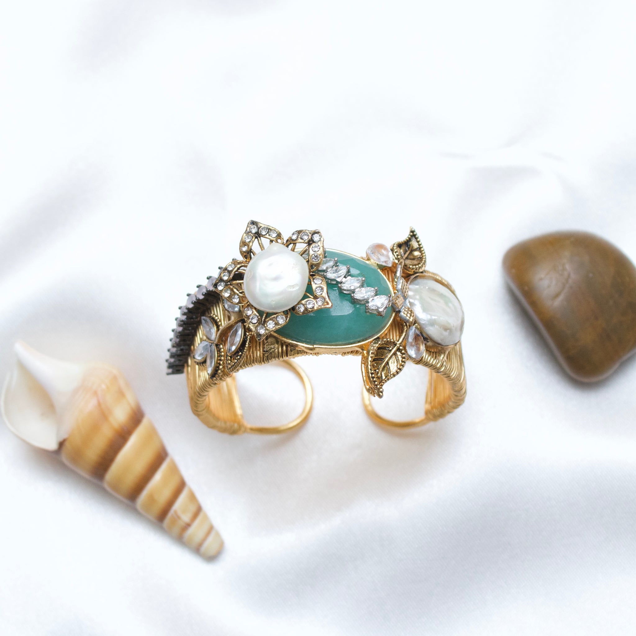 Wire Stackable Cuff Bracelet - 06