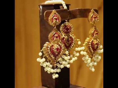 Lavish Earring & Teeka