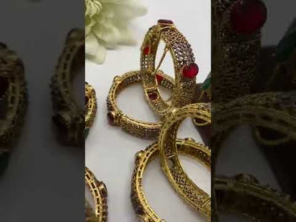 Pearl Beads Studded Bangles